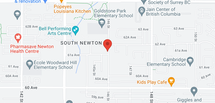 map of 6165 146A STREET